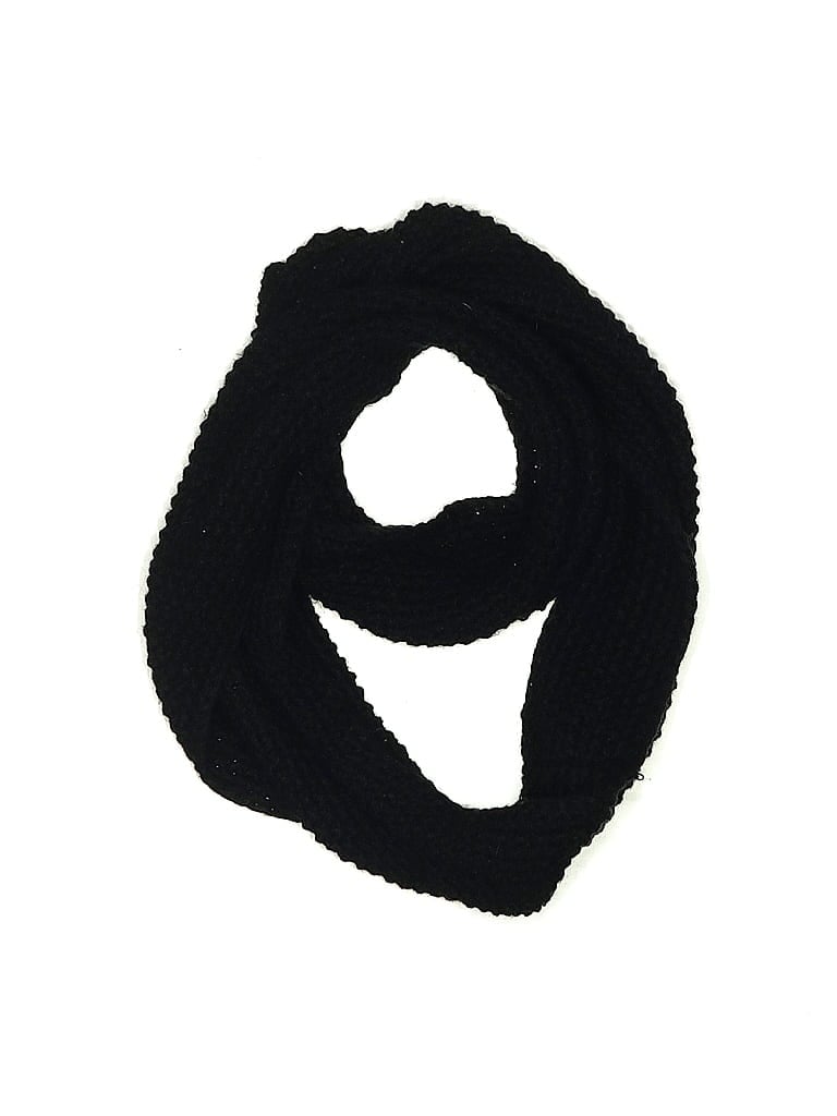 Pre-owned Assorted Brands Scarf In Black