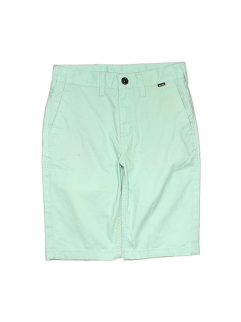 Hurley Solid Green Board Shorts Size 14 - photo 1