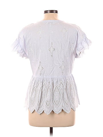 Joie Short Sleeve Blouse (view 2)