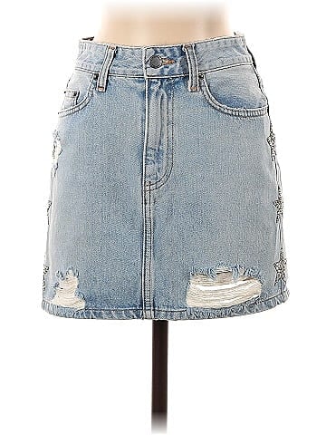 Carmar Denim Skirt (view 1)