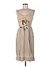 BCBGMAXAZRIA Runway Tan Casual Dress Size 6 - photo 1
