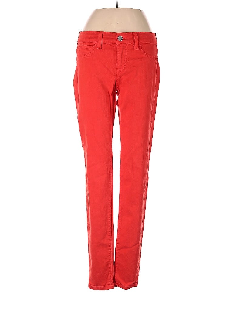 S.Y.L.K. Color Block Red Jeans Size 26 waist - photo 1