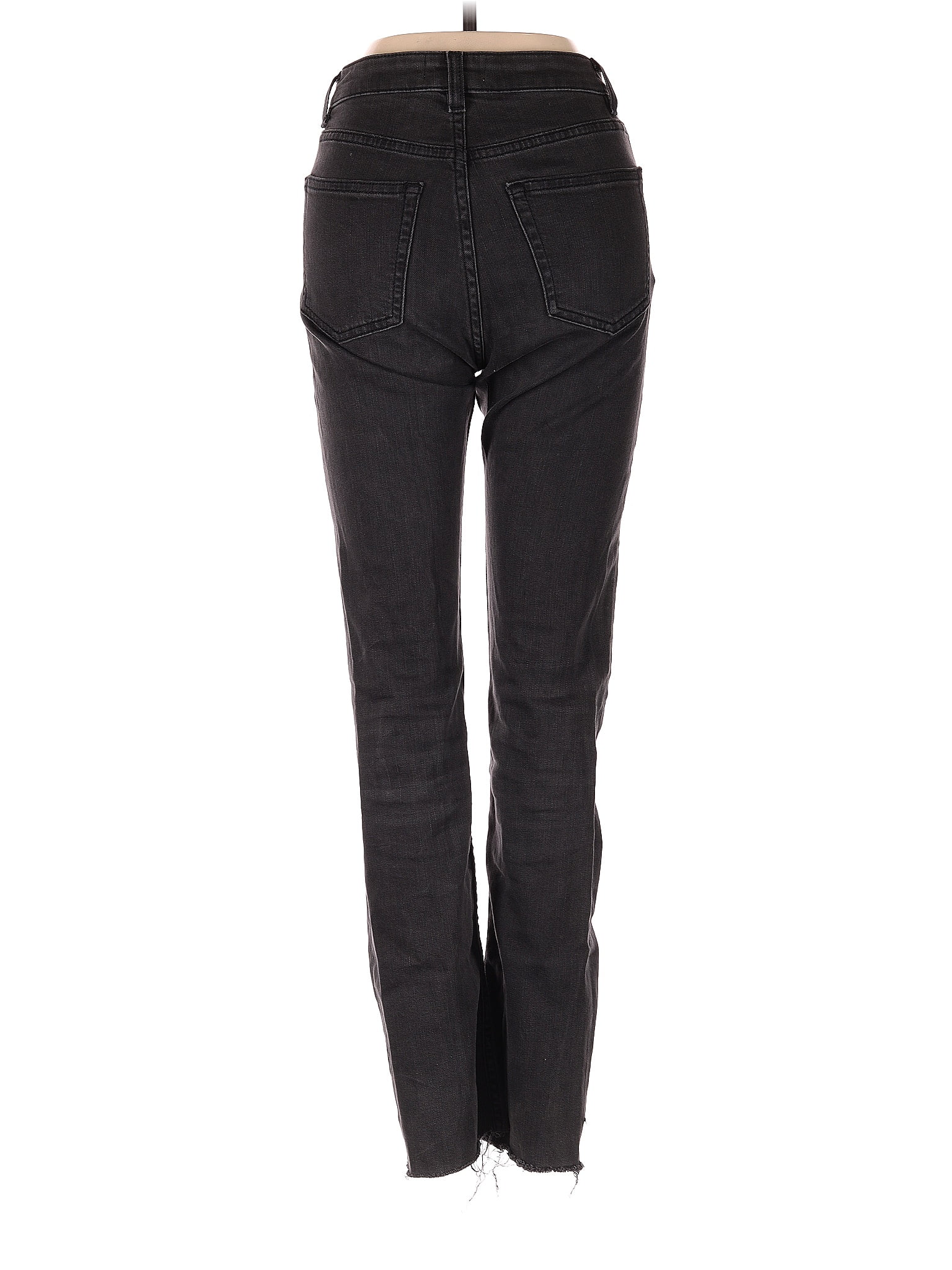 & Other Stories Stockholm Atelier NWT black straight ankle hot jeans 24