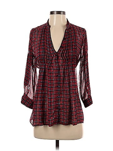 Weavers 3/4 Sleeve Blouse (view 1)
