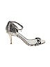 Glint Silver Heels Size 8 1/2 - photo 1