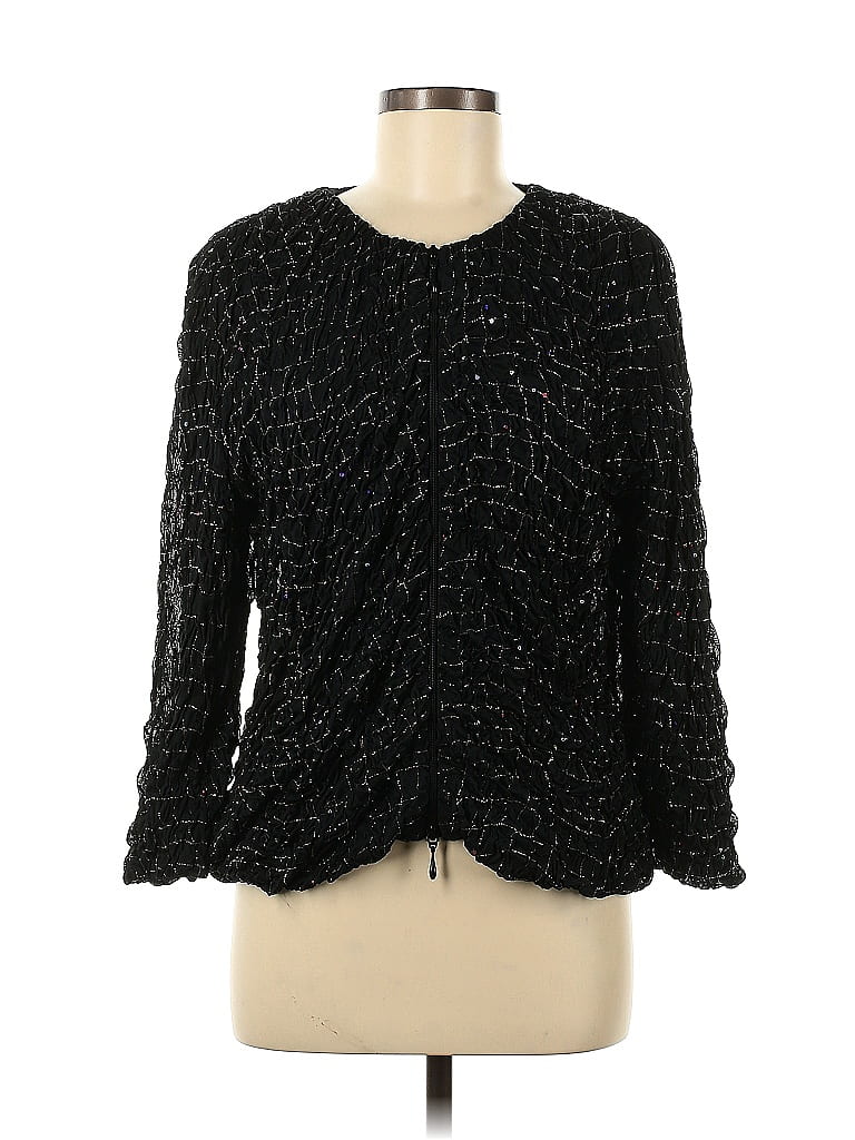 Pre-owned Joseph Ribkoff Jacket In Black