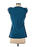 Kenar Teal Sleeveless Blouse Size S - photo 2