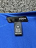 Aqua 100% Polyester Solid Blue Casual Dress Size S - photo 3