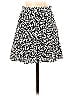 Theory 100% Cotton Graphic Animal Print Black White Active Skirt Size 00 - photo 2