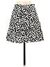 Theory 100% Cotton Graphic Animal Print Black White Active Skirt Size 00 - photo 1