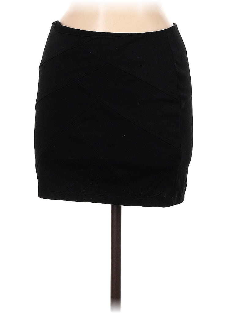 Basic House Solid Black Active Skirt Size M - photo 1