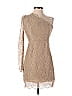 Madison Marcus 100% Nylon Tan Cocktail Dress Size S - photo 1
