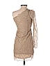 Madison Marcus 100% Nylon Tan Cocktail Dress Size S - photo 2