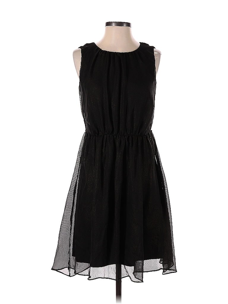Pre-owned Ann Taylor Loft Outlet Casual Dress In Black