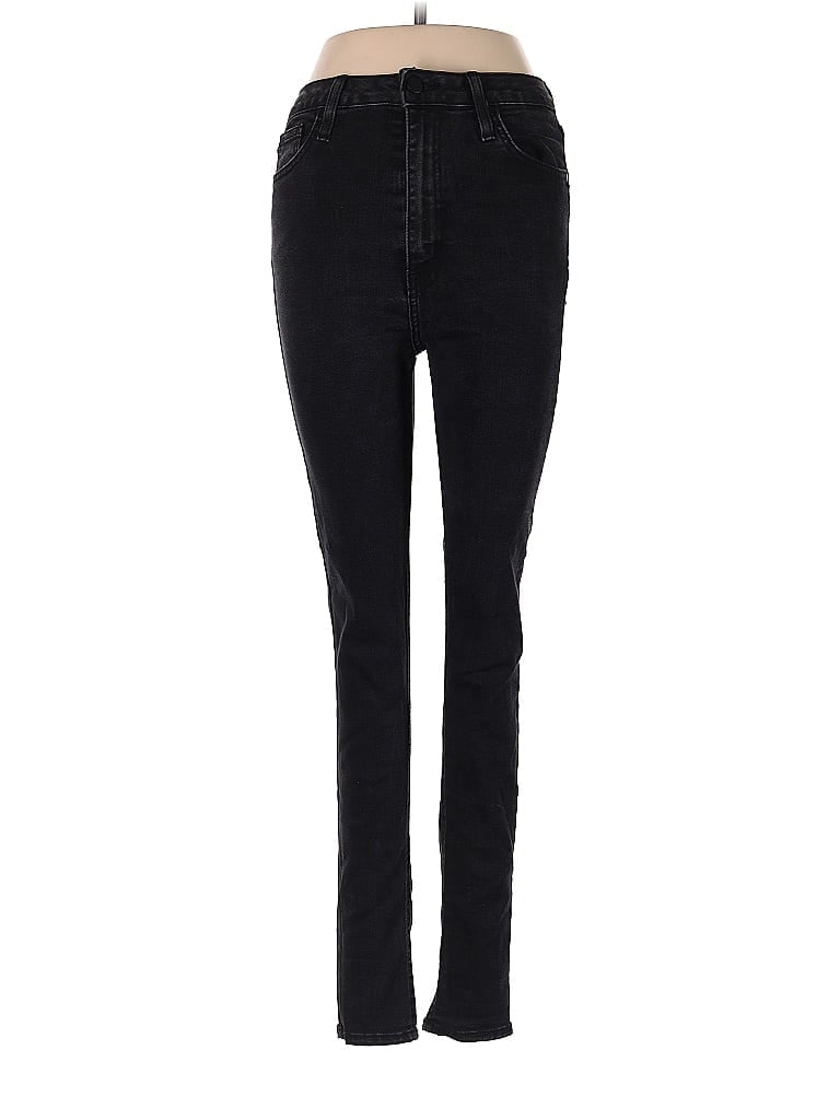 Pre-owned Just Black Jeans In Black