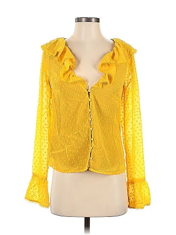 Majorelle Long Sleeve Blouse (view 1)