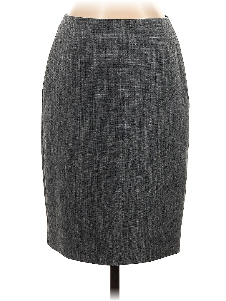 Pre-owned Alex Marie Formal Skirt In Gray