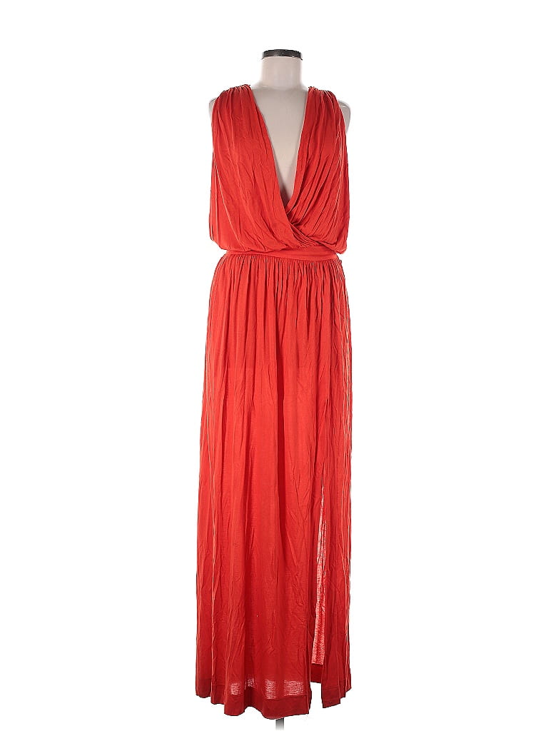 Robert Rodriguez 100% Rayon Red Casual Dress Size M - photo 1