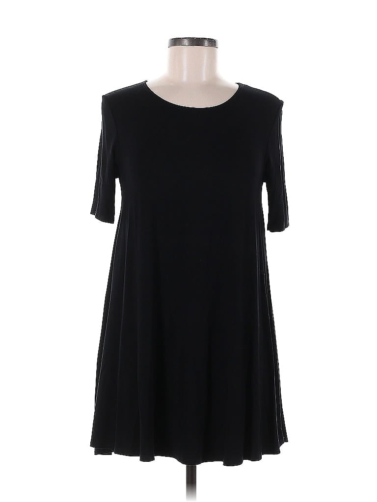 Pre-owned Azules Casual Dress In Black