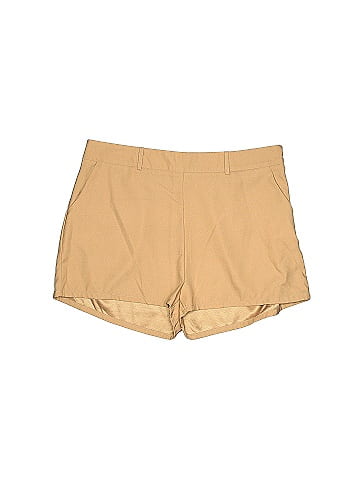 Missguided Khaki Shorts (view 1)