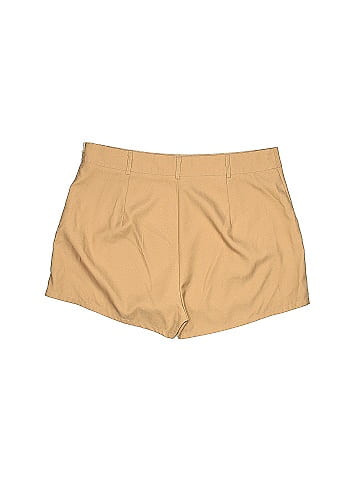 Missguided Khaki Shorts (view 2)