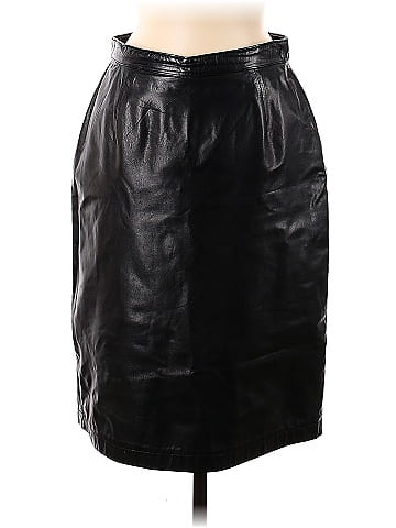 Georgetown Leather Design Faux Leather Skirt (view 1)