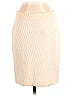 St. John Collection Chevron-herringbone Ivory Formal Skirt Size 2 - photo 1