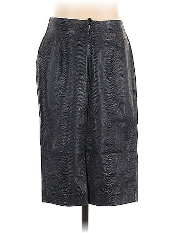 Armani Exchange Faux Leather Skirt (view 2)