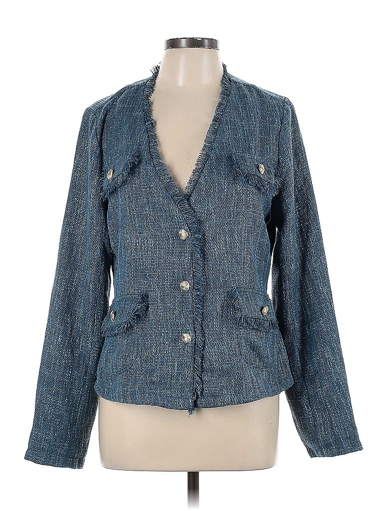 Mystree Blue Denim Jacket Size L - photo 1