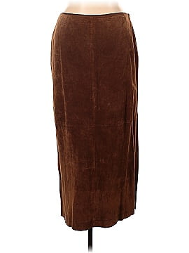 Lauren By Ralph Lauren Leather Skirt