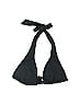 Lands' End Solid Black Swimsuit Top Size 1 - photo 1