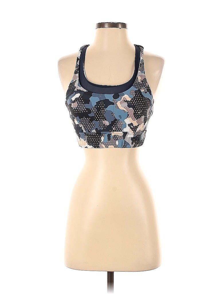 Pre-owned Varley Sports Bra In Blue