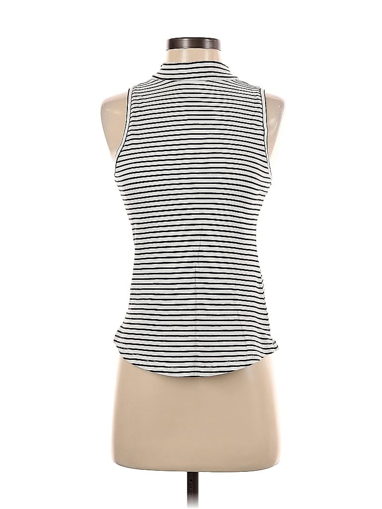 Pre-owned Universal Thread Tank Top Ivory Halter Neckline Tops In White