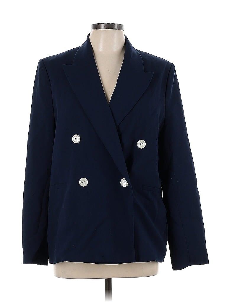 Black Halo Blue Blazer Size 12 - photo 1