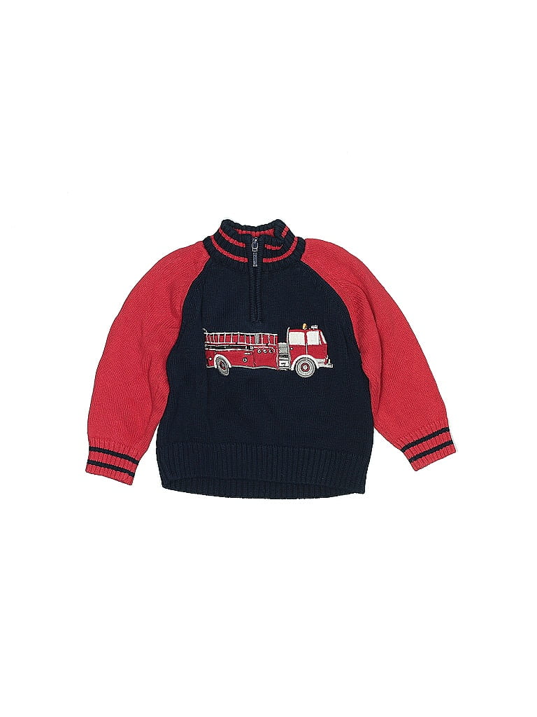 Hartstrings 100% Cotton Red Pullover Sweater Size 2T - photo 1