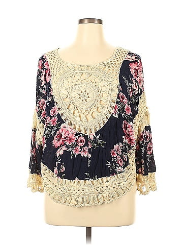 Love J 3/4 Sleeve Blouse (view 1)