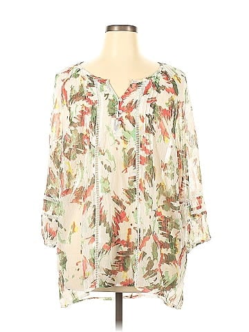 Catherines 3/4 Sleeve Blouse (view 1)
