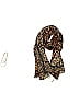 Assorted Brands 100% Polyester Paisley Animal Print Brown Scarf One size - photo 1