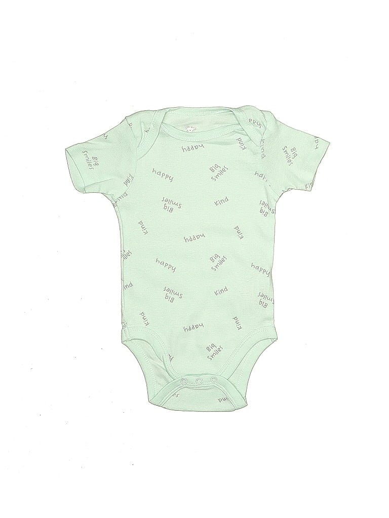 Pre-owned Koala Baby Babies' Short Sleeve Onesie In Green