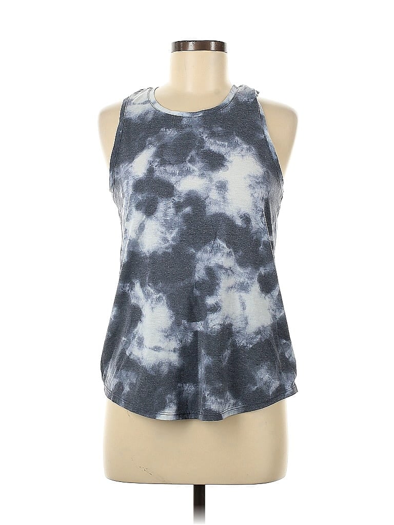 Pre-owned Active By Old Navy Tank Top Blue Halter Neckline Tops