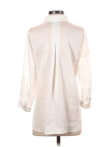 Basic House 3/4 Sleeve Button-Down Shirt (view 2)