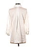 Basic House Ivory 3/4 Sleeve Button-Down Shirt Size XS - photo 2
