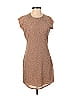 Bebe 100% Polyester Animal Print Brown Tan Casual Dress Size XXS - photo 1