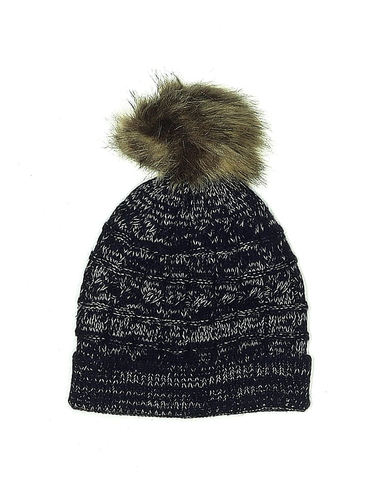 Pre-owned Unbranded Beanie Hat In Blue