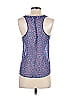 American Eagle Outfitters 100% Polyester Blue Sleeveless Blouse Size 0 - photo 2