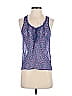 American Eagle Outfitters 100% Polyester Blue Sleeveless Blouse Size 0 - photo 1