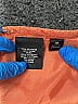 Unbranded Solid Chevron-herringbone Orange Casual Skirt Size 18 - photo 3