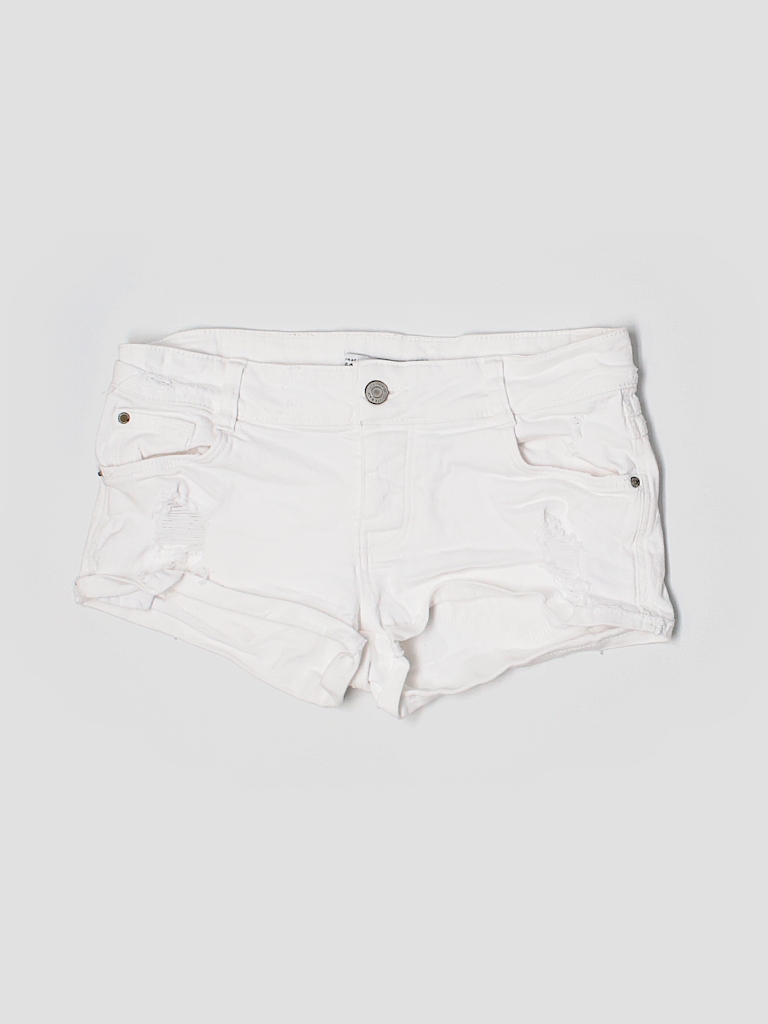 Trafaluc By Zara White Denim Shorts Size Off Thredup