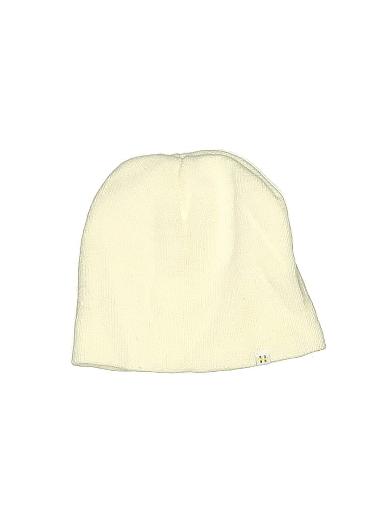Pre-owned Assorted Brands Beanie Hat In White