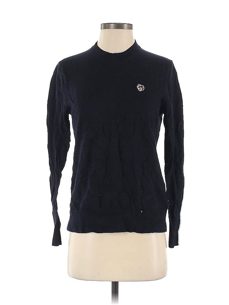 Pre-owned Ted Baker Wool Pullover Sweater In Black